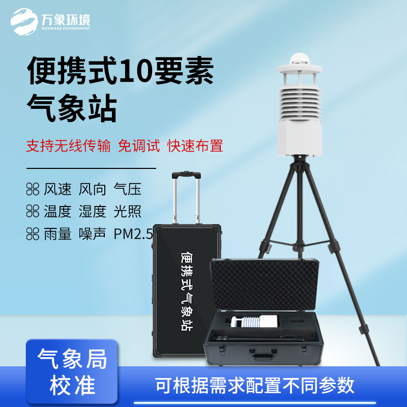 ??氣象萬變，一“站”掌控：便攜式移動氣象站介紹