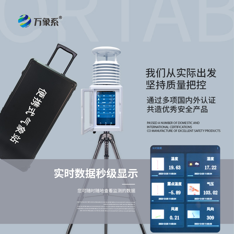 ??基層防災(zāi)工程便攜式氣象儀如何讓防災(zāi)預(yù)警快人一步？