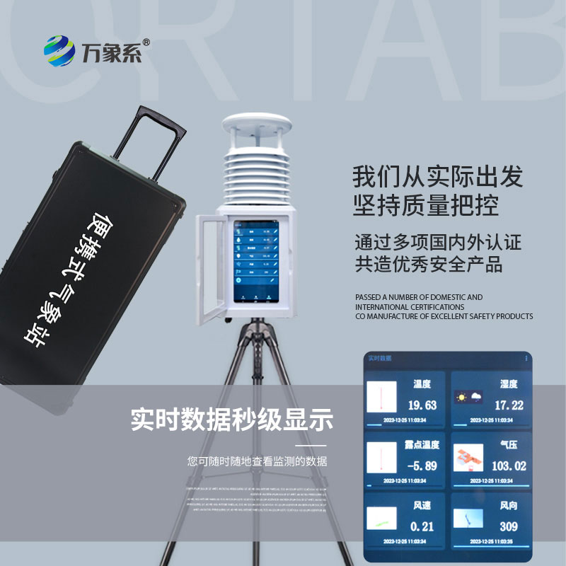 應(yīng)急便攜式氣象站